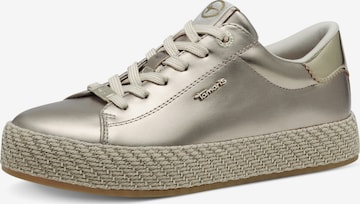 Tamaris - Zapatillas deportivas bajas en oro: frente