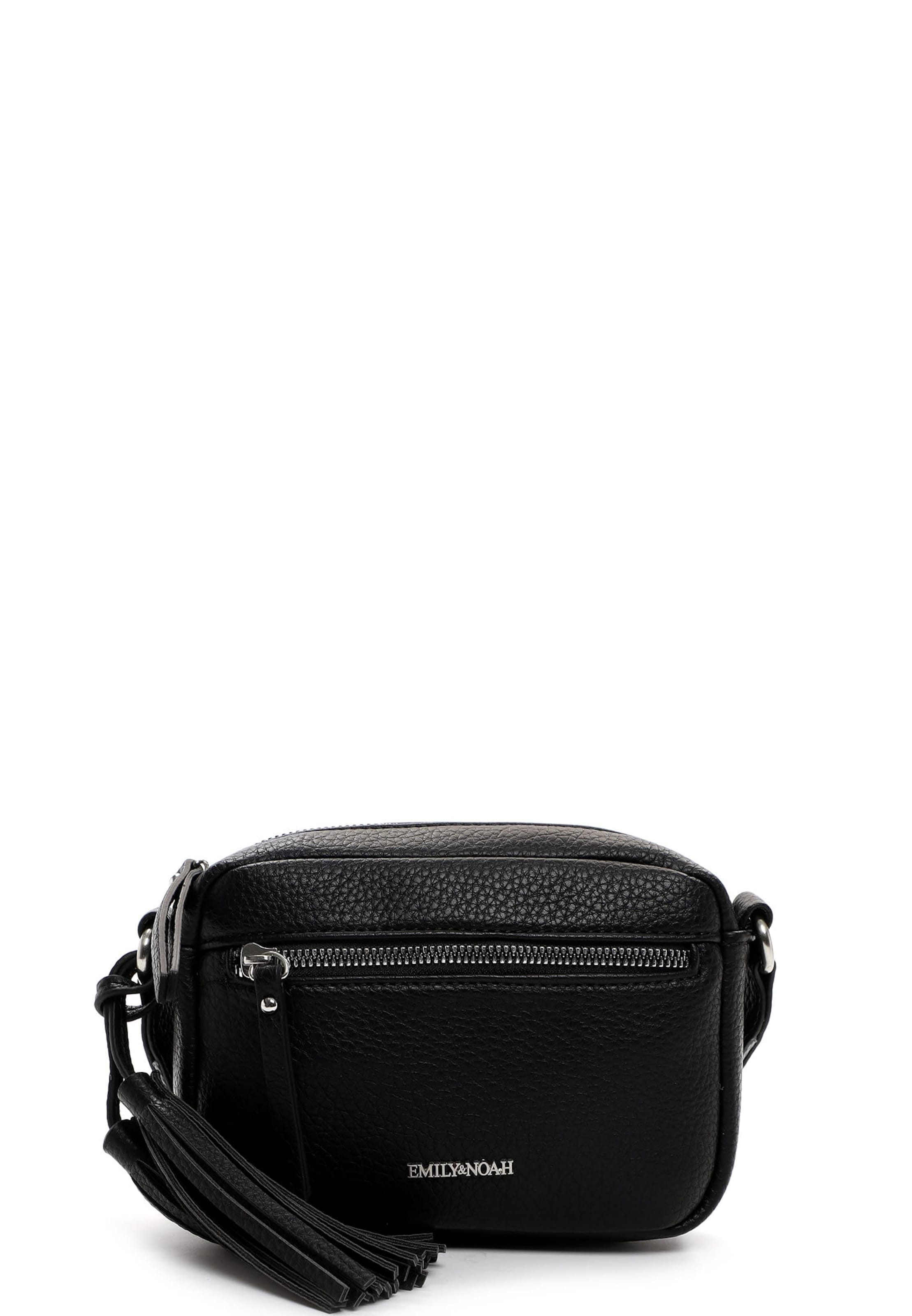Emily & Noah Umhängetasche 'Belli' in Schwarz: Vorderseite