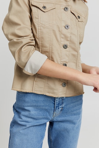 PULZ Jeans Between-Season Jacket in White