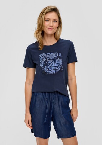 s.Oliver Shirt in Blau: Vorderseite