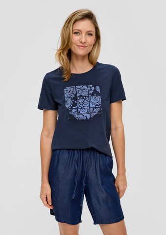 s.Oliver Shirt in Blue: front