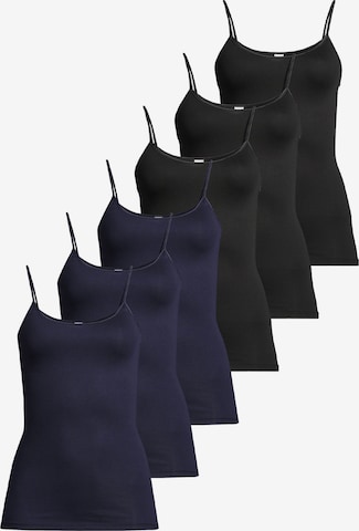 CON-TA Undershirt 'Modal' in Blue: front