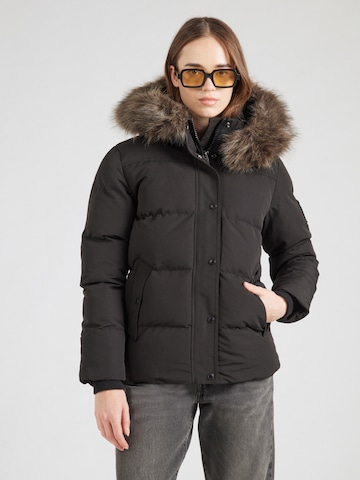 Veste d’hiver 'Everest' Superdry en noir : devant