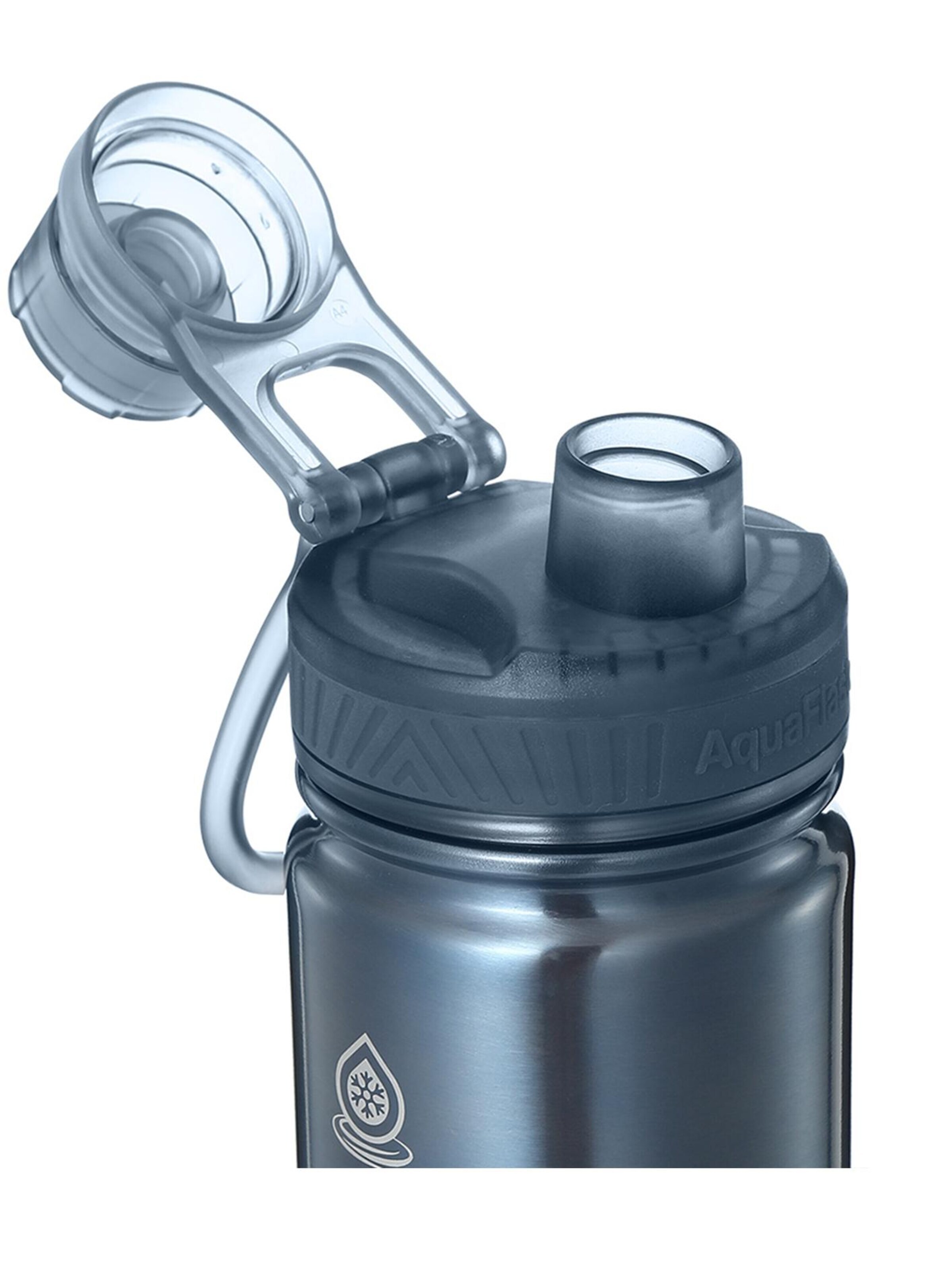 AquaFlask Láhev na vodu 'AquaFlask Termoláhev TERRA  650 ml' – modrá