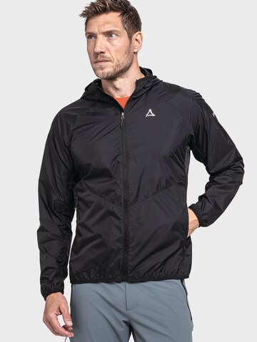 Schöffel Outdoor jacket ' Hiking Jacket Style Wutach MNS ' in Black: front