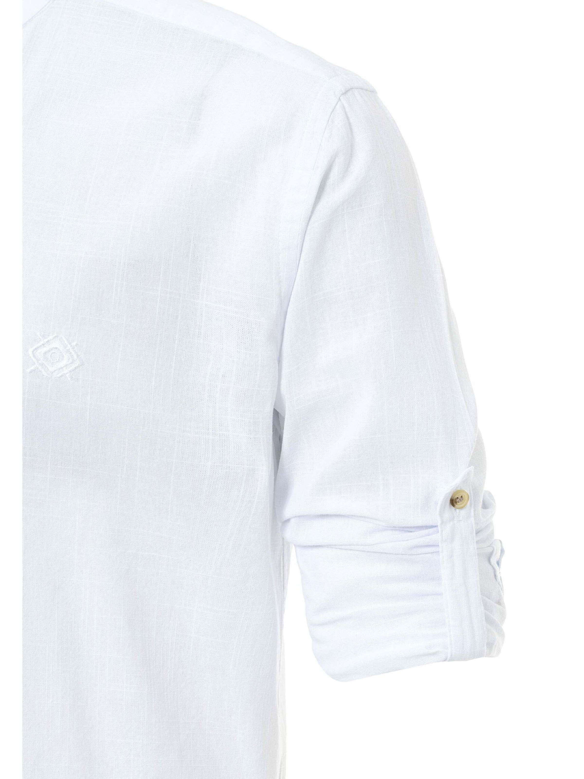 Coupe slim Chemise CIPO & BAXX en blanc