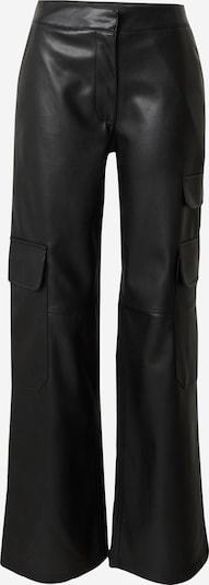 EDITED Pantalon cargo 'Jill' en noir, Vue avec produit