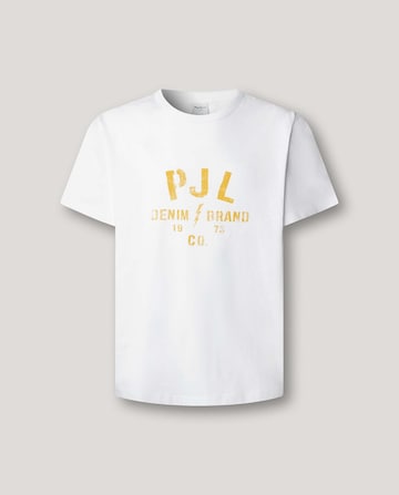 T-Shirt 'Gunner' Pepe Jeans en blanc