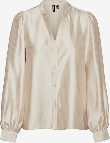 VERO MODA Blouse 'NADIA' in Grijs: voorkant