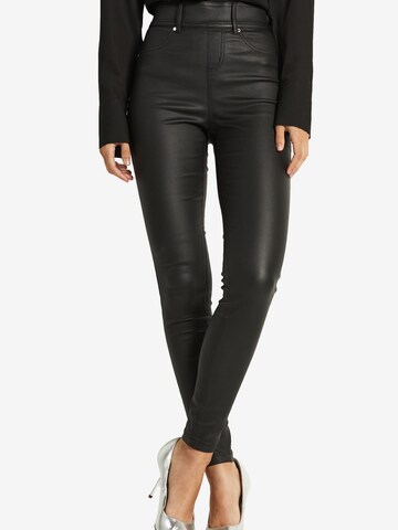 Next Skinny Leggings in Black: front