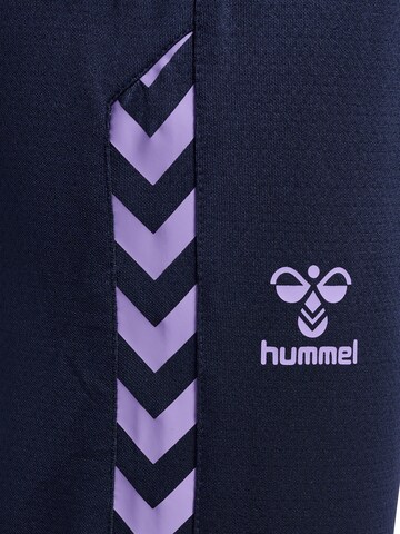 Effilé Pantalon de sport 'Staltic' Hummel en bleu