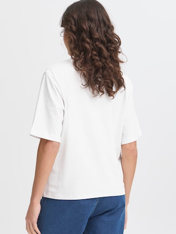 Fransa - Camiseta 'FRZASHOULDER' en blanco