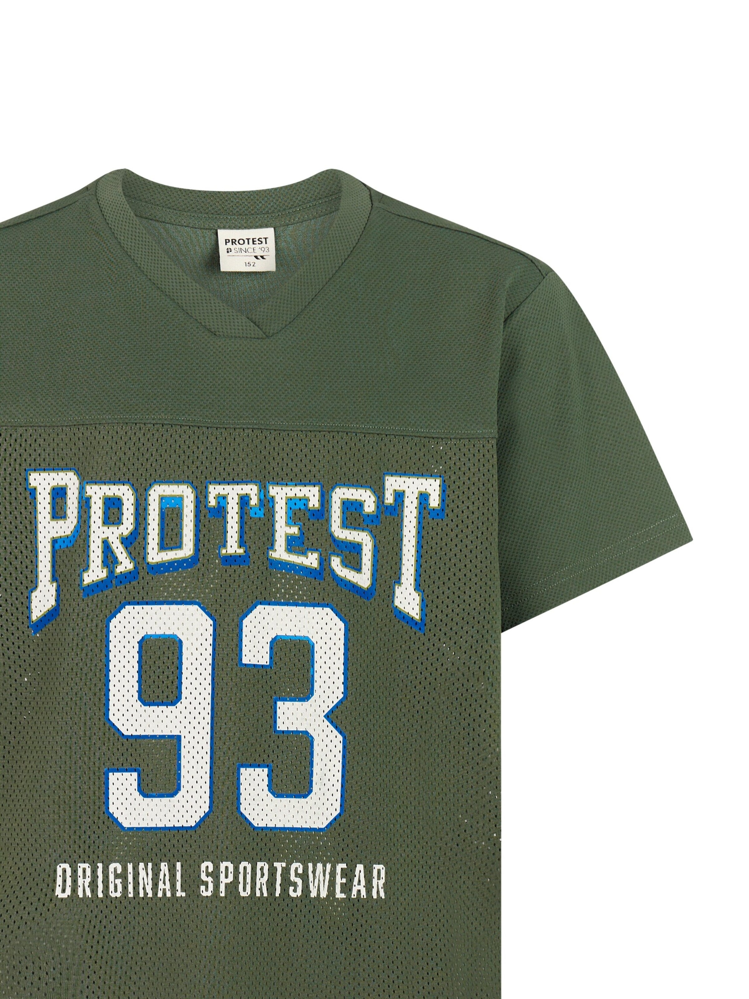 PROTEST Shirt 'PRTNiels JR'‌‌‌‌‌‌ in Grün