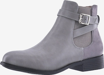 Bottines Elara en gris : devant