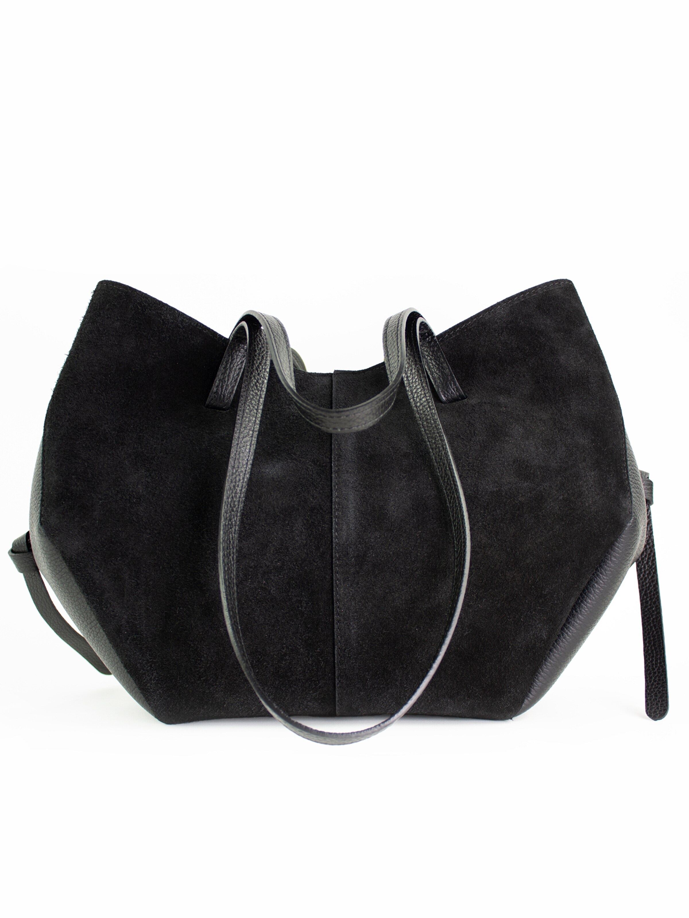 lePelou Shoulder Bag 'TARA' in Black: front