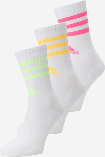 ADIDAS SPORTSWEAR Sports socks in Yellow / Lime / Pink / White, Item view