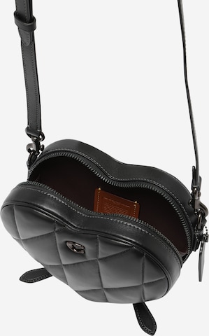 COACH - Mala de ombro 'Heart' em preto