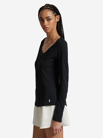 Polo Ralph Lauren Longsleeve ' Whisper Weight Cotton ' in Schwarz