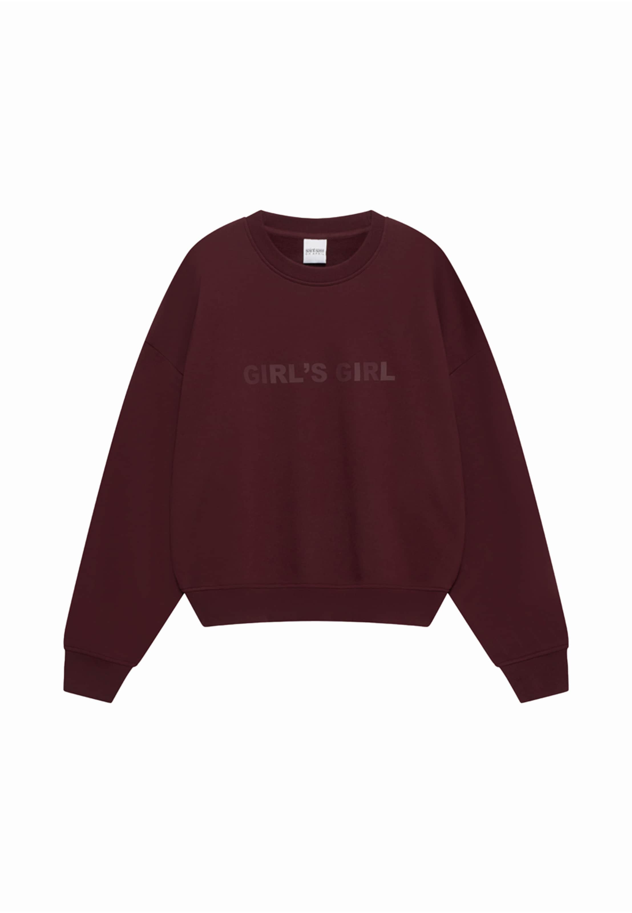 OH APRIL Sweatshirt in Red: front