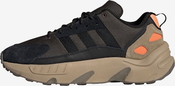 ADIDAS ORIGINALS Rövid szárú sportcipők 'Zx 22 Boost' - zöld: elől