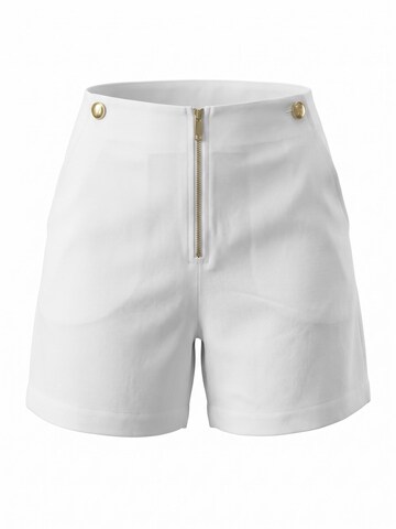 Viore Loose fit Pants in White: front