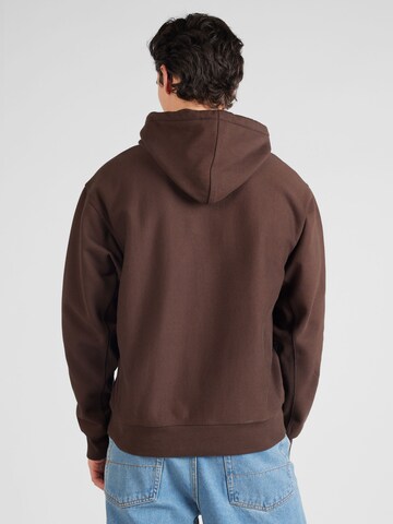 Sweat-shirt 'American Script' Carhartt WIP en marron