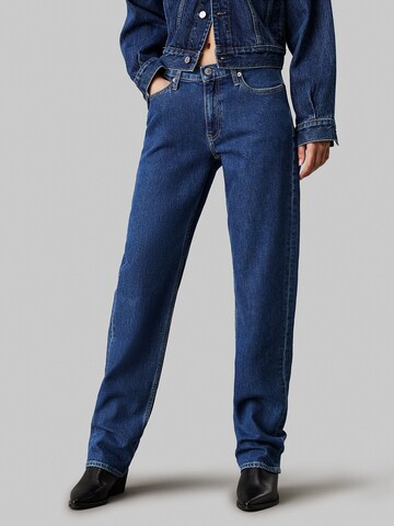 Calvin Klein Jeans Regular Jeans i blå: framsida