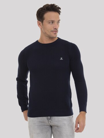 Pullover 'Sona' di Sir Raymond Tailor in blu: frontale