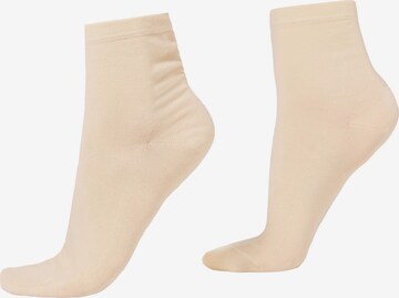 CALZEDONIA Socks in Beige: front