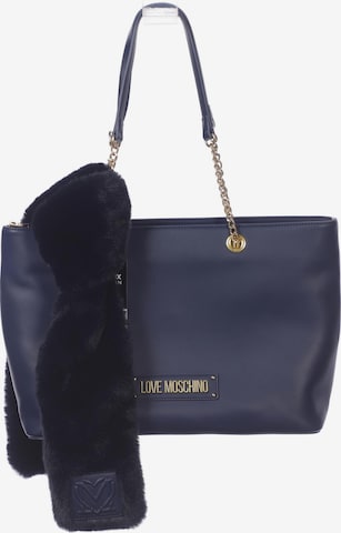 Love Moschino Handtasche gross One Size in Blau: predná strana
