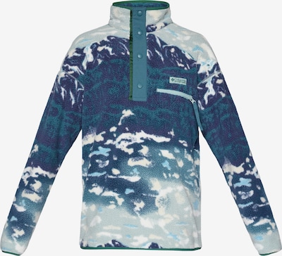 COLUMBIA Sportski pulover 'Helvetia™ II' u ecru/prljavo bijela / mornarsko plava / cijan plava / svijetlosiva, Pregled proizvoda