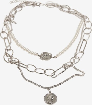 Urban Classics Necklace 'Ocean' in Silver: front