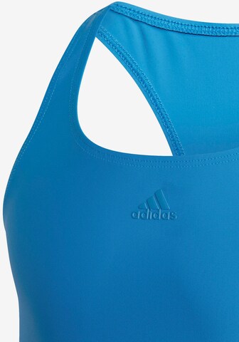 ADIDAS PERFORMANCE Bralette Athletic Swimwear in Blue