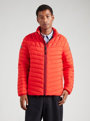 NAPAPIJRI - Casaco meia-estação 'A-LAPAZ' em vermelho: frente