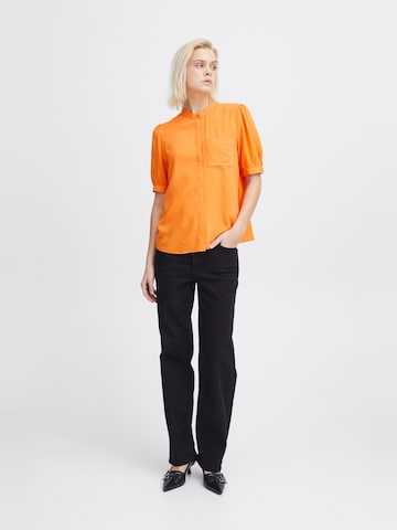 ICHI Blouse 'MAIN' in Orange