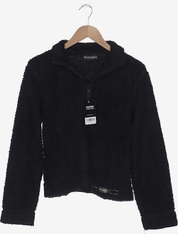 WRANGLER Sweatshirt & Zip-Up Hoodie in XL in Black: front