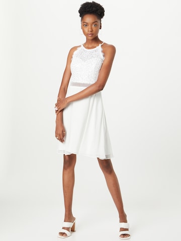 Vera Mont Cocktail Dress in White: front