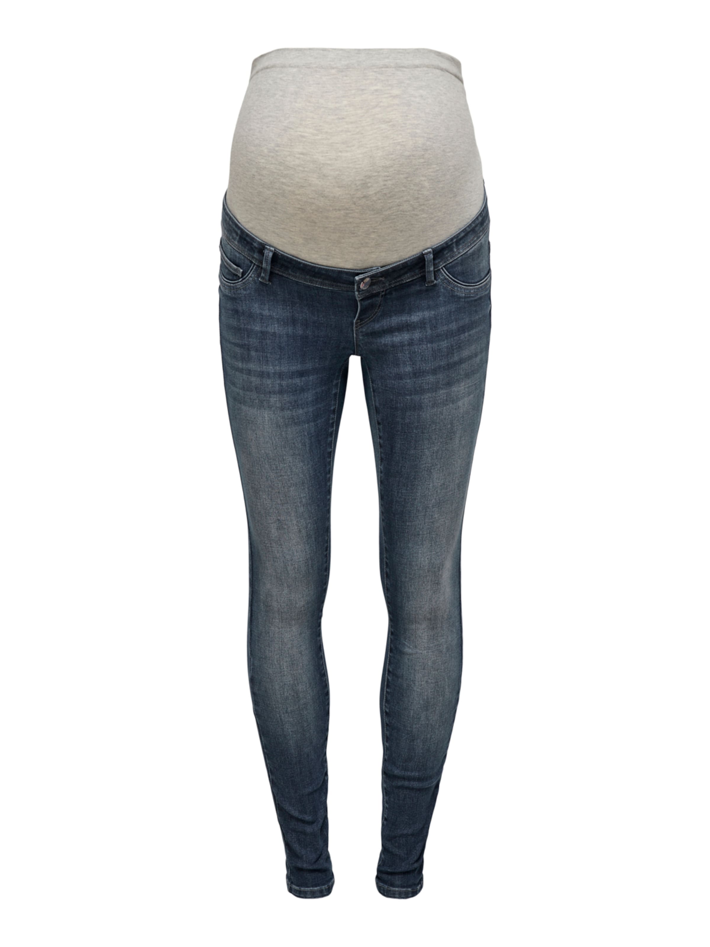 Only Maternity Skinny Jeans 'OLMWauw' in Blauw: voorkant