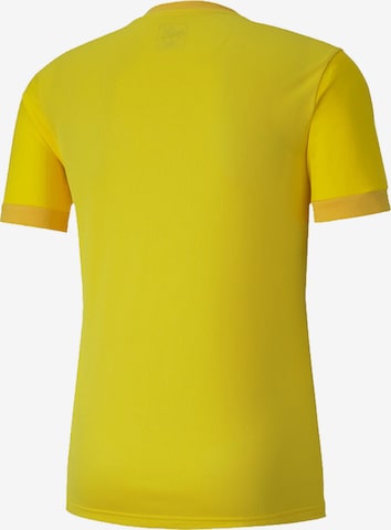 PUMA Functioneel shirt 'teamGOAL' in Geel