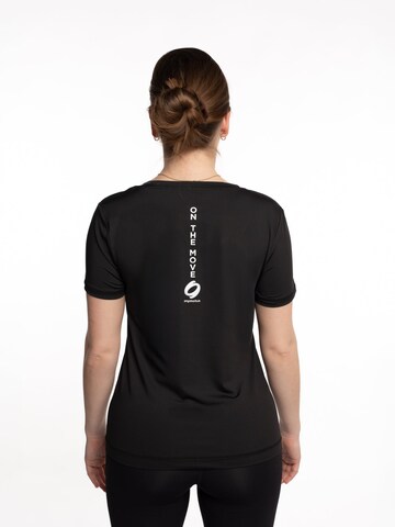 mymotus Funkční tričko 'Mymotus® ladies V-neck T-shirt, Black, YW25' – černá