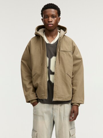 Pull&Bear Jacke in Braun: Vorderseite