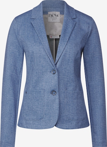 STREET ONE Blazer in Blue: front