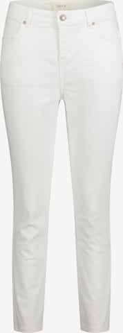 Cartoon Slimfit Jeans i vit: framsida