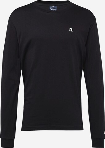 Maglietta di Champion Authentic Athletic Apparel in nero: frontale