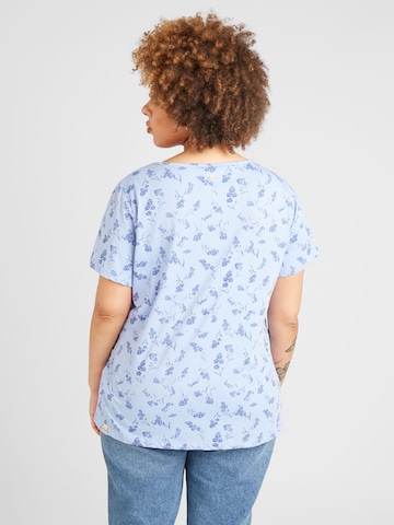 Ragwear Plus Shirt in Blue