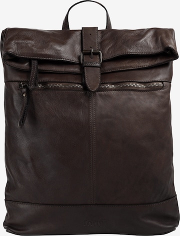 forty° Rucksack in Braun: Vorderseite