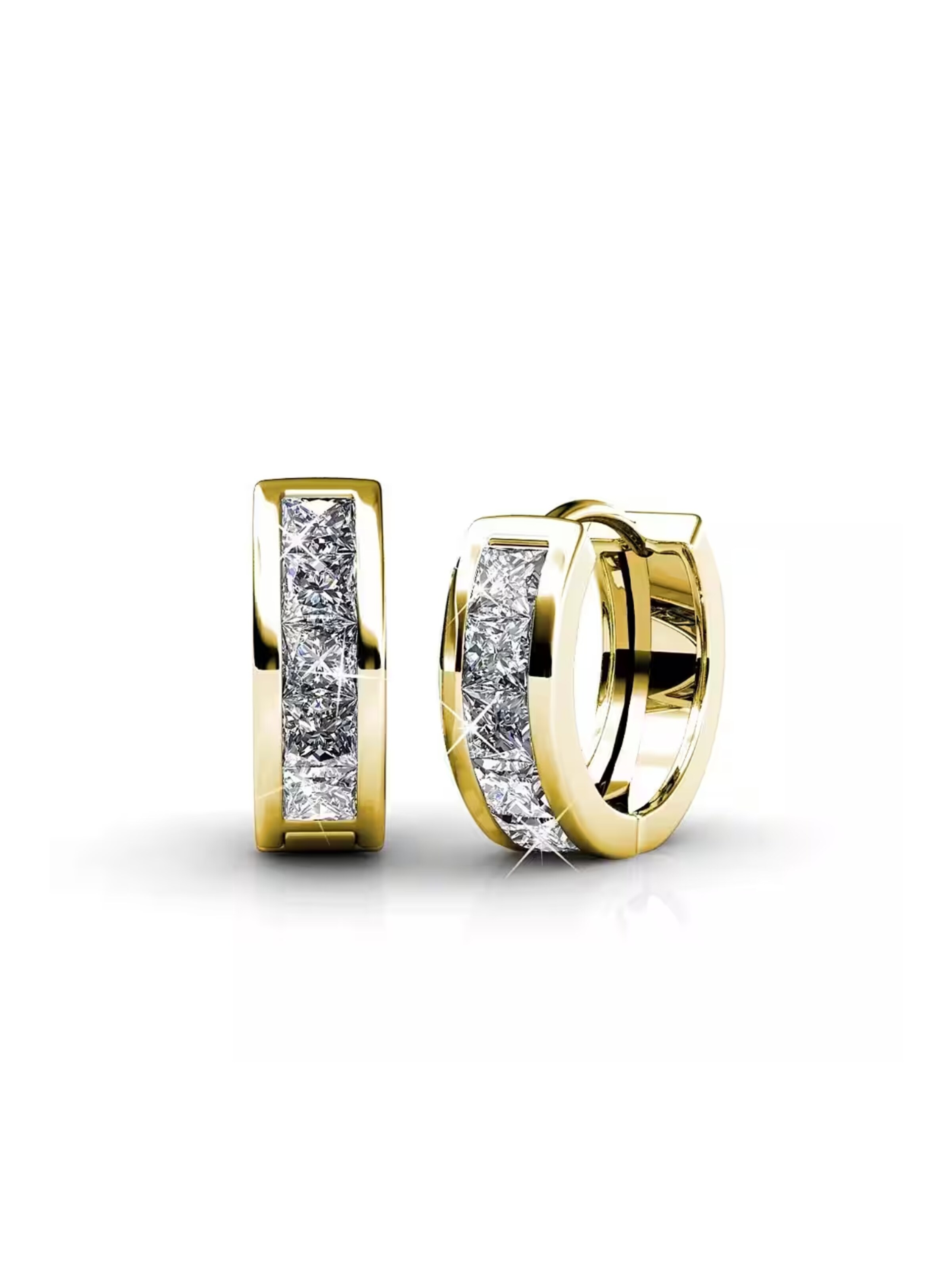 ROUGEMONT Jewellery Earrings 'Funkelnde' in Gold: front