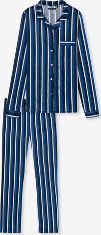 SCHIESSER Pyjama \'Selected Premium Inspiration\' Blau, ABOUT YOU in Navy 