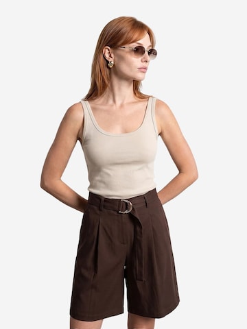 Haut Dilvin en beige