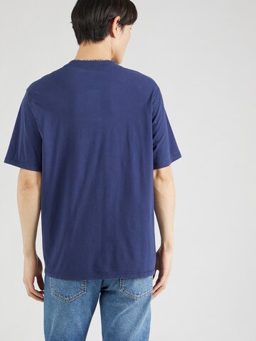 LEVI'S ® T-Shirt 'NAVAL ACADE' in Blau